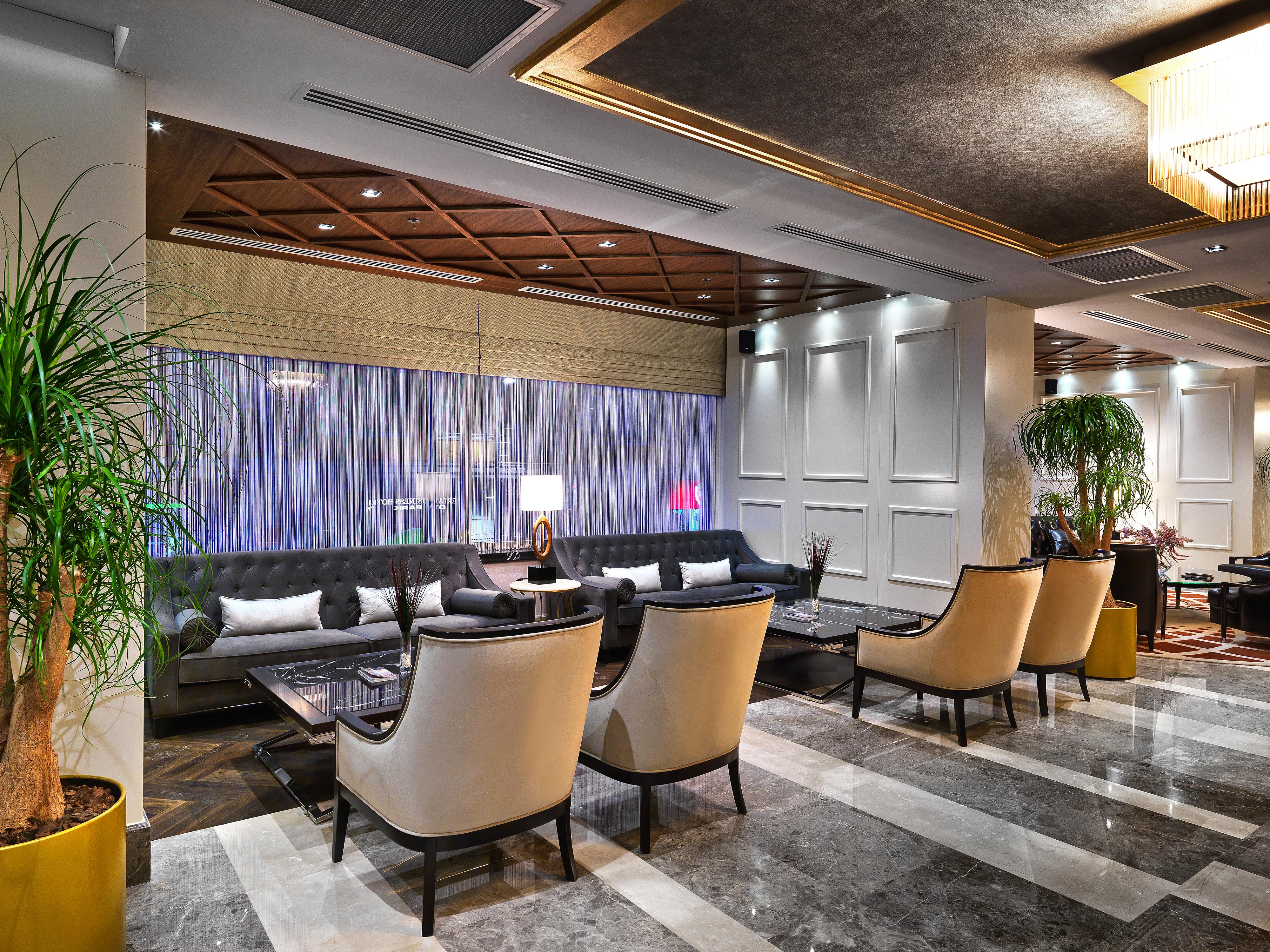 Mercure Istanbul Bomonti Eksteriør billede Lobby